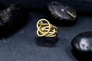 Goldring Turmalin-Diamant